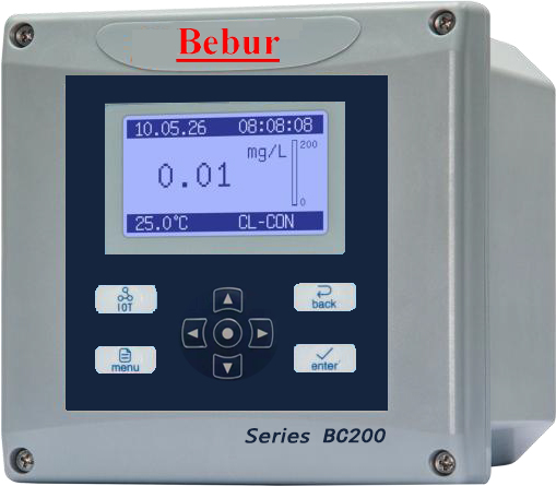 BC200-CL国产余氯分析仪控制器